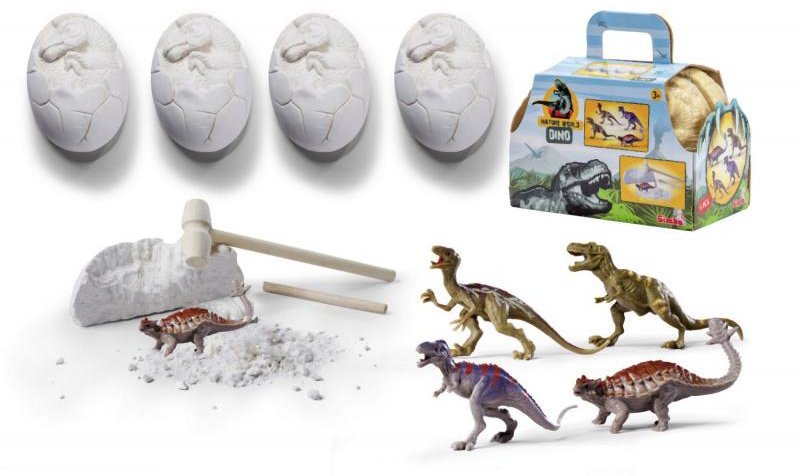 Simba Sada na vykopanie dinosaura, vajcia 4 ks