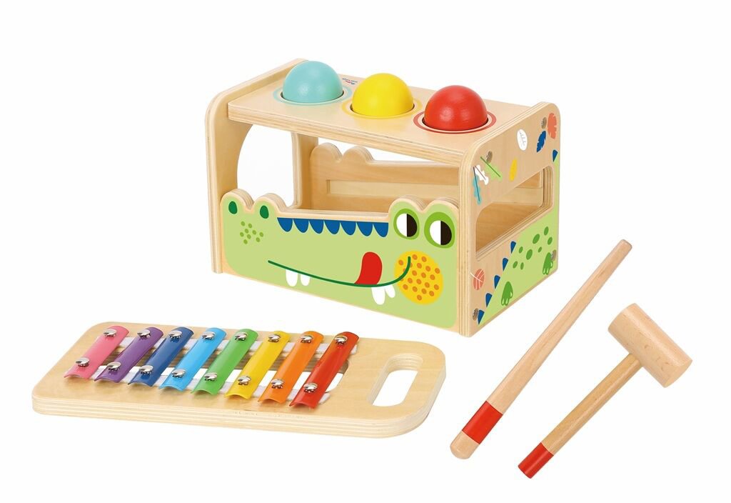 Dvěděti Zatĺkačka a xylofón Krokodíl