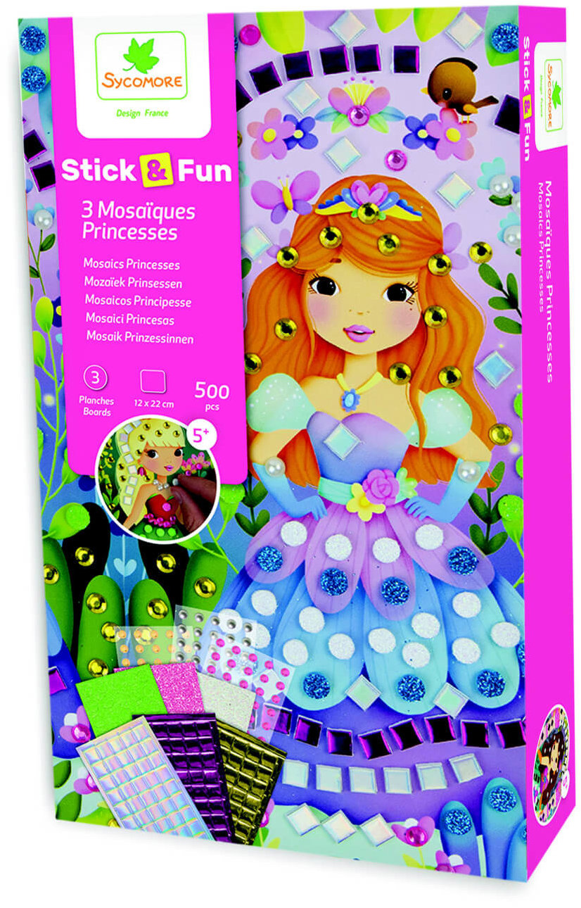 Sycomore Stick & Fun Mozaika malá princeznej