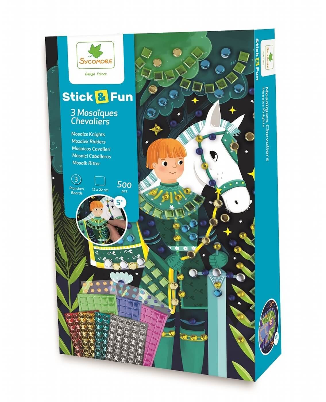Sycomore Stick & Fun Mozaika malá rytieri