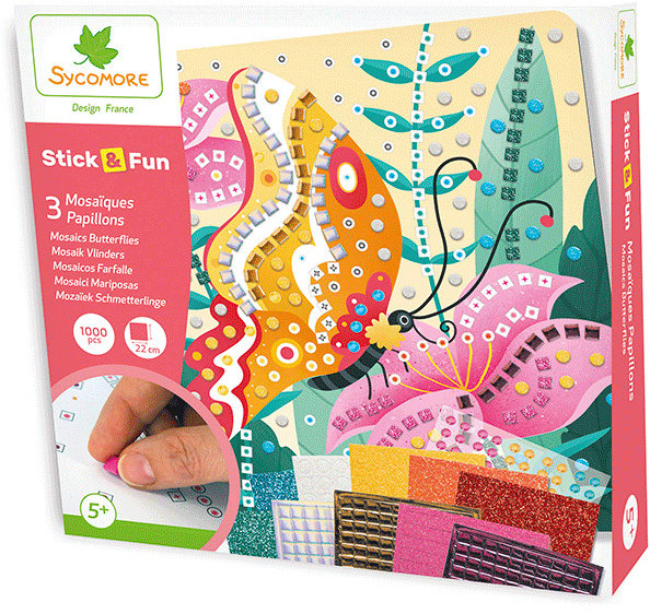 Sycomore Stick & Fun Mozaika motýliky