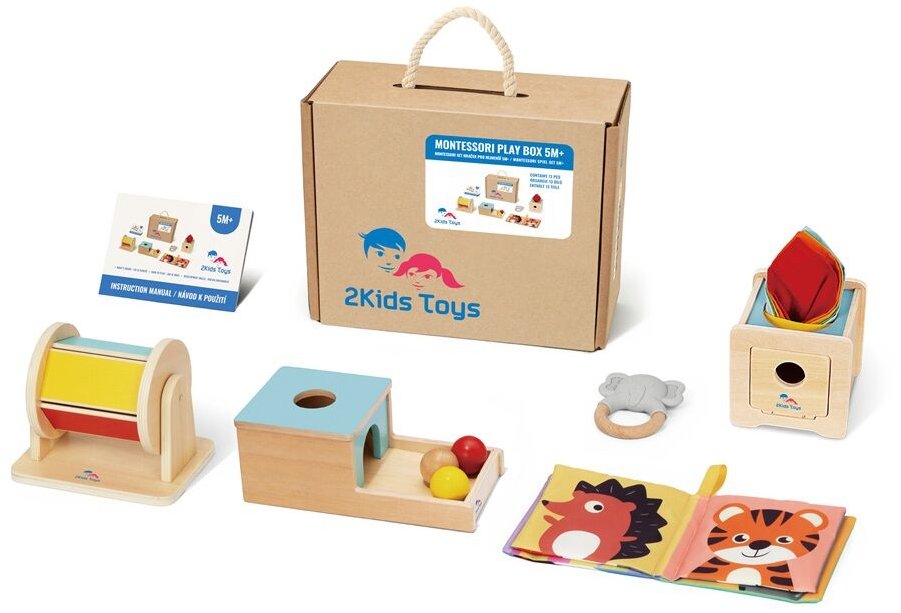 Dvěděti Montessori sada hračiek pre najmenších