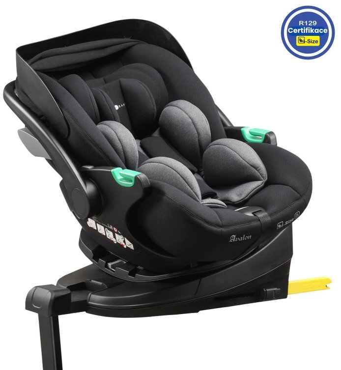 Cozy N Safe Avalon i-Size 360° a isofix báza Black/Grey