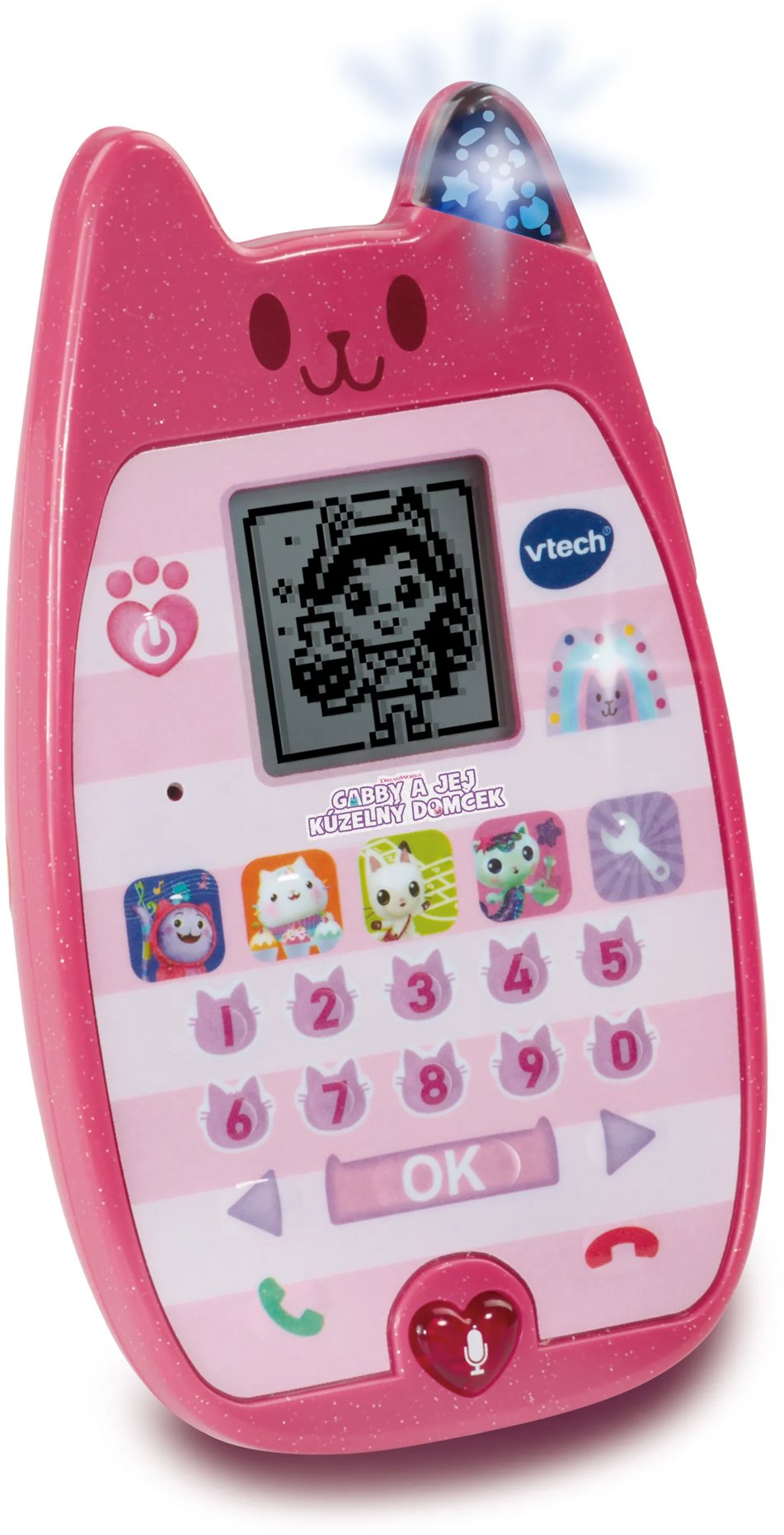 Vtech Gabby a jej čarovný domček Mňaukastický telefón SK