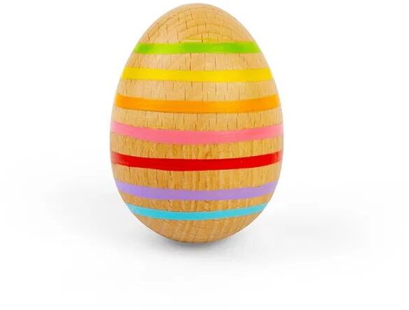 Bigjigs Pruhované vajce
