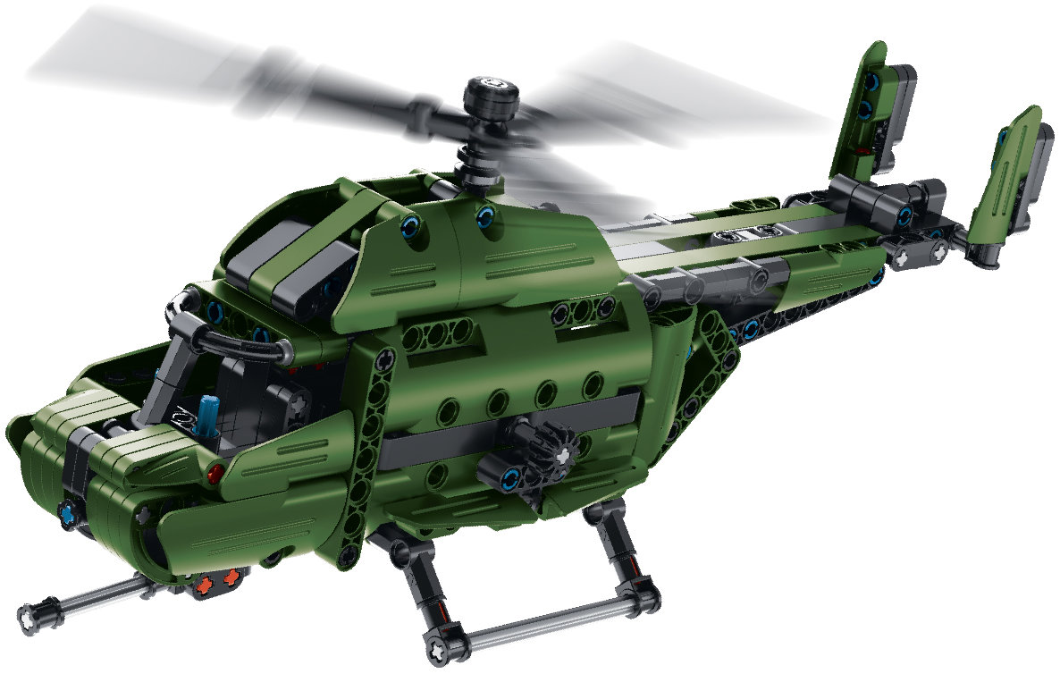 iM. Master Vrtuľník 2 v 1 s mechanickým pohonom