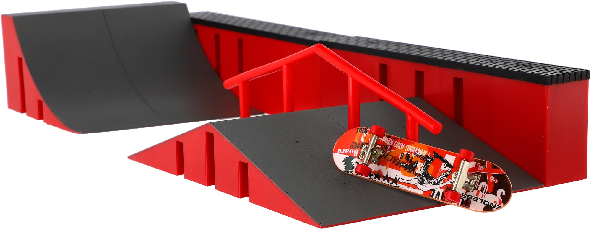 Teddies Skatepark a skateboard prstový skrutkovací