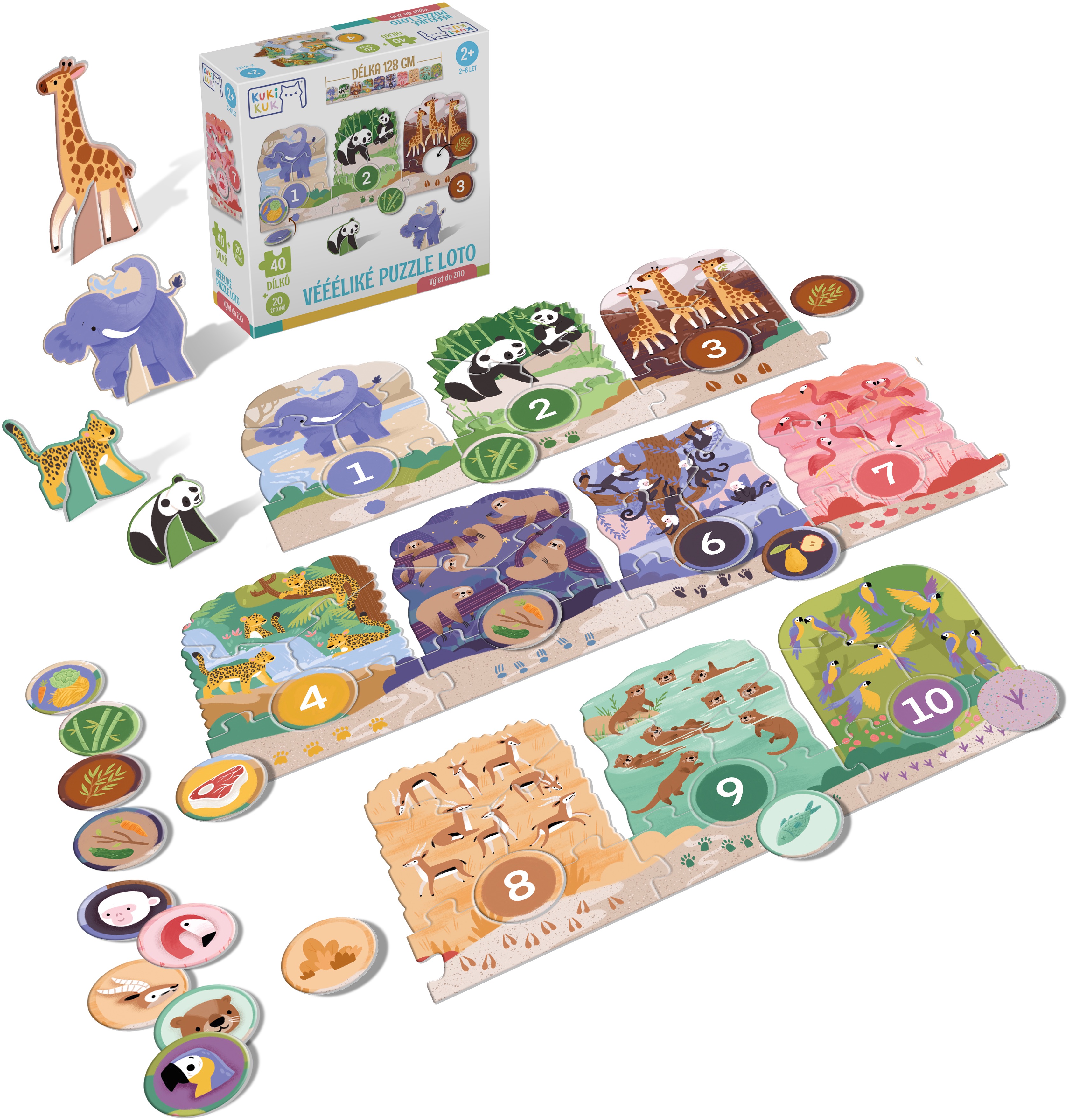 KukiKuk Véééľké loto Výlet do ZOO