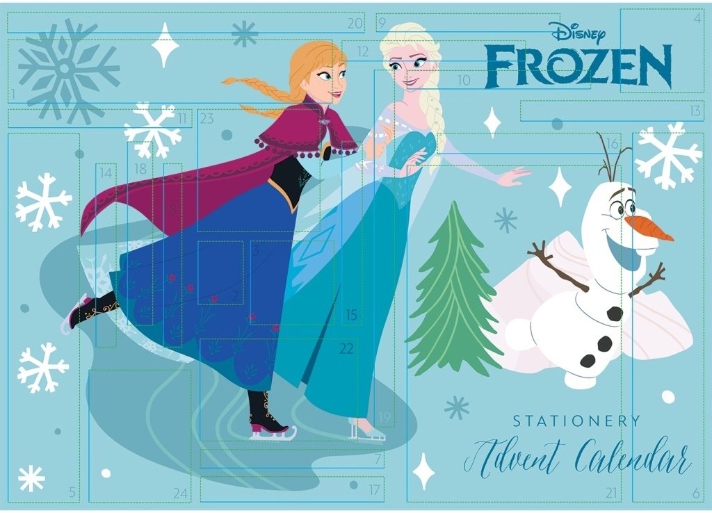 Adventný kalendár Frozen