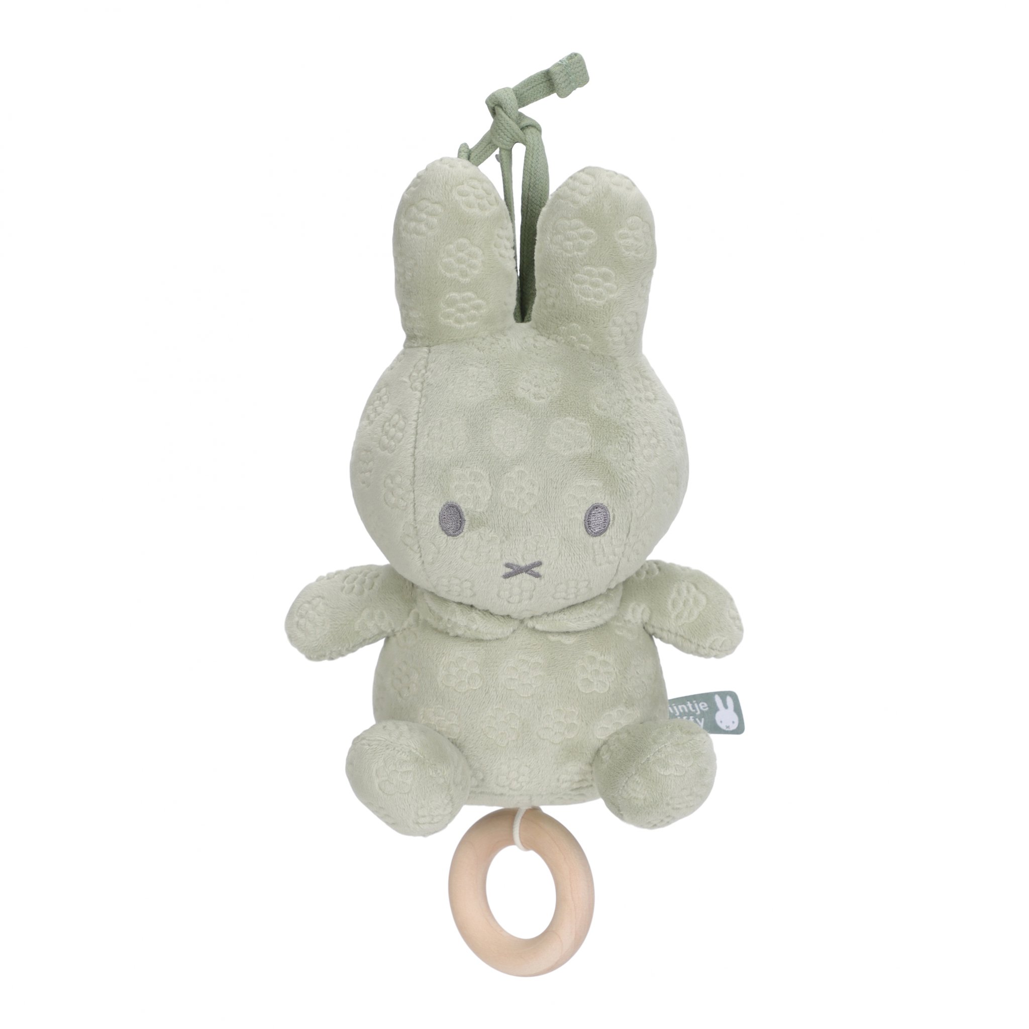 Little Dutch Hudobný zajačik Miffy Green Flower