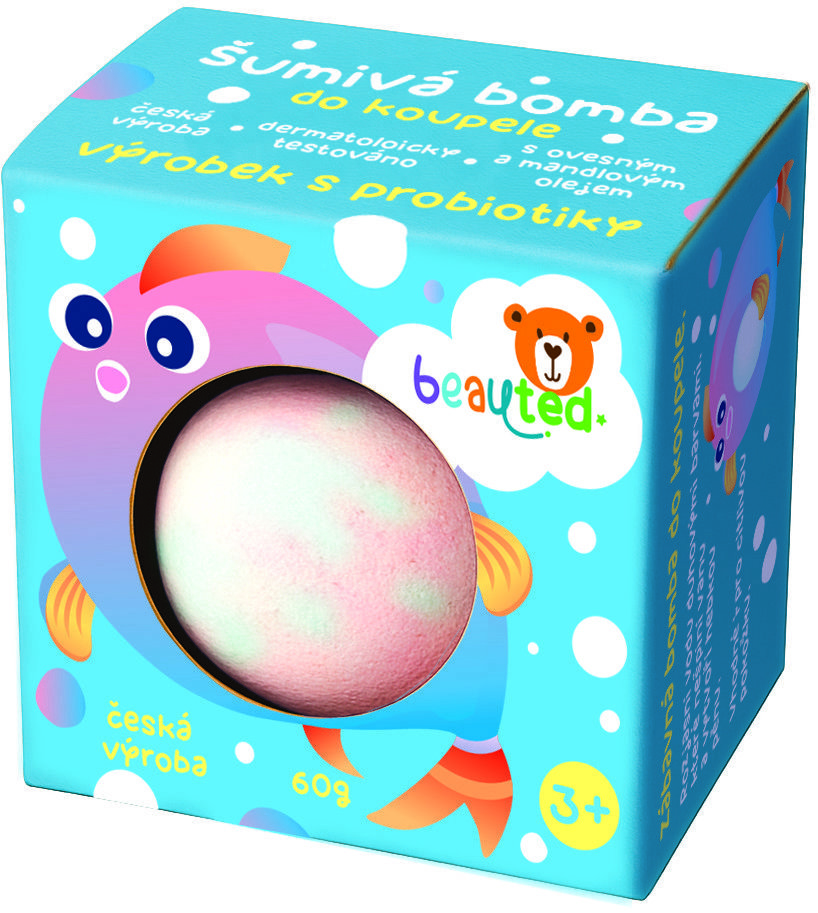 beauted Šumivá bomba do kúpeľa s probiotikami