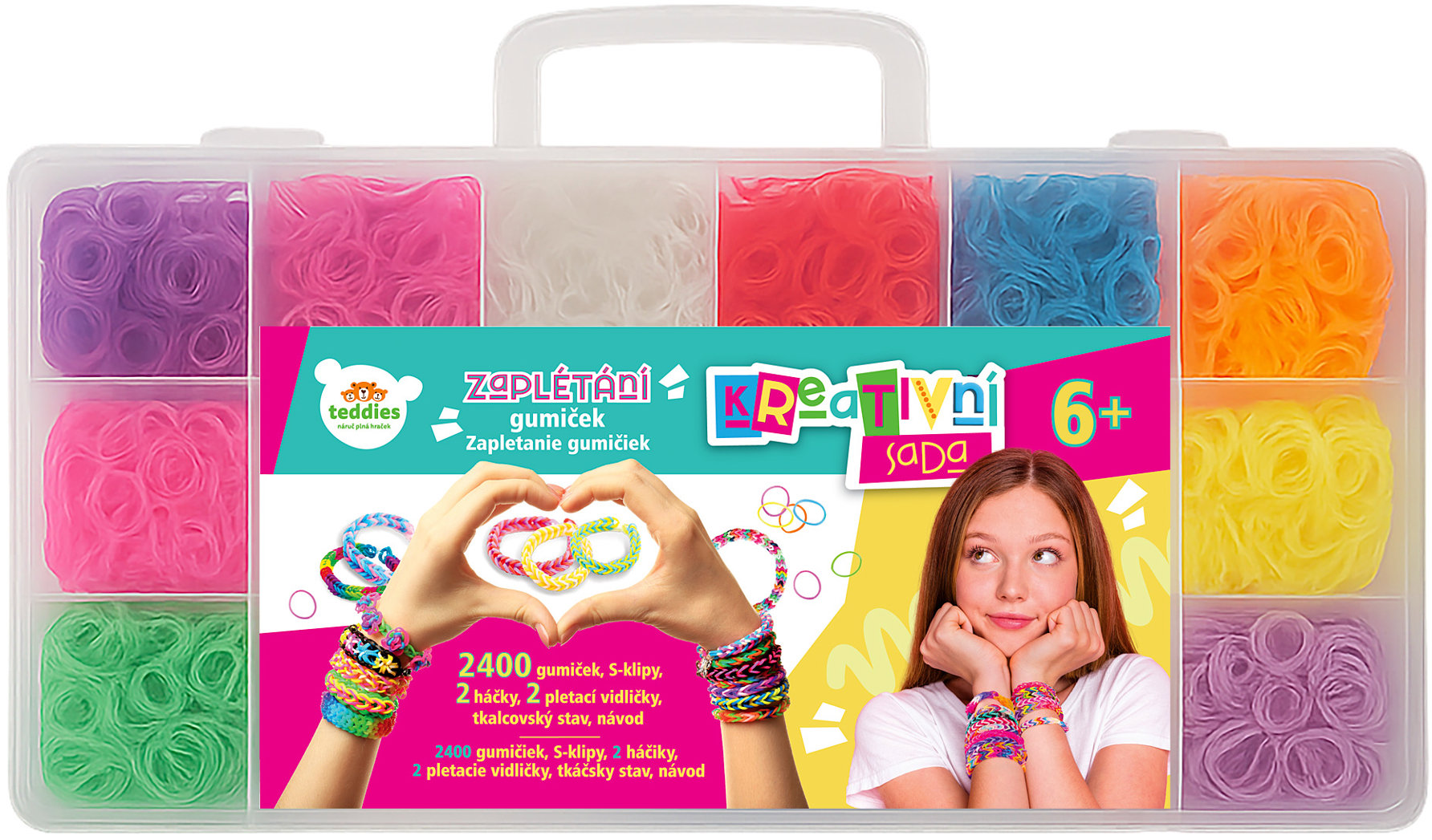 Teddies Zapletanie gumičiek