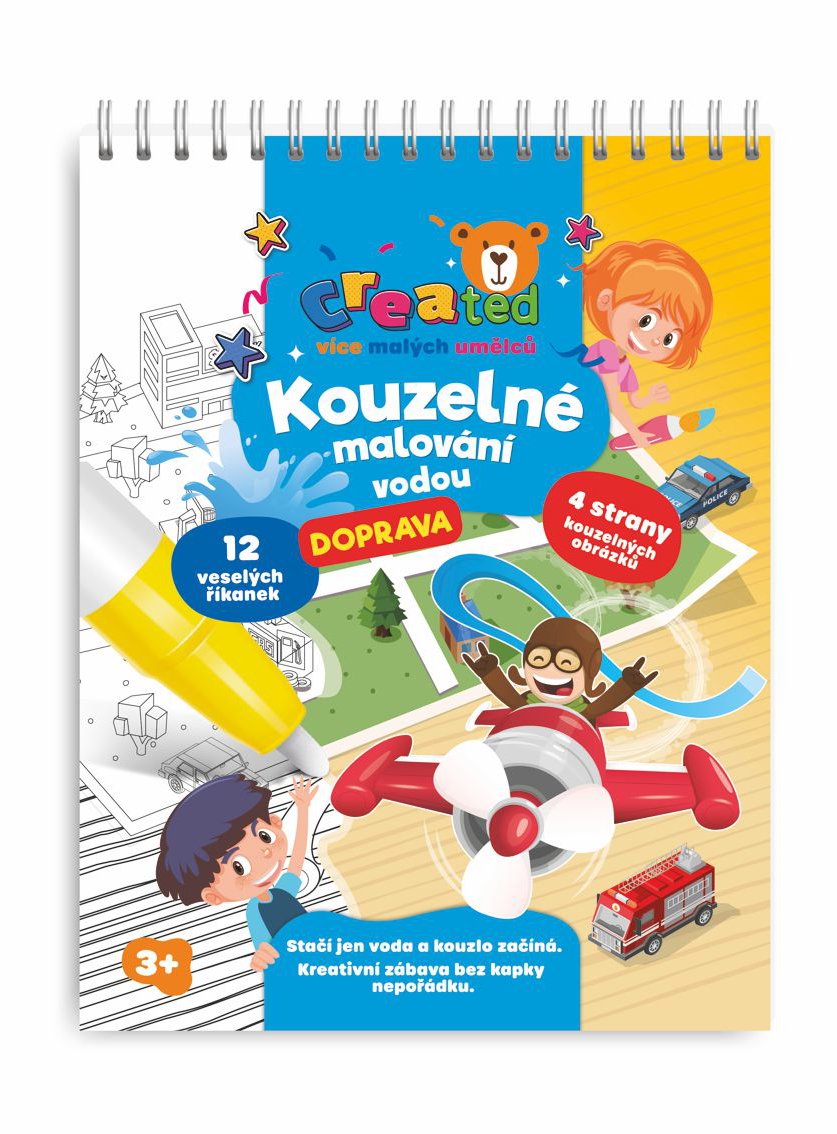 Created Kúzelné maľovanie – doprava