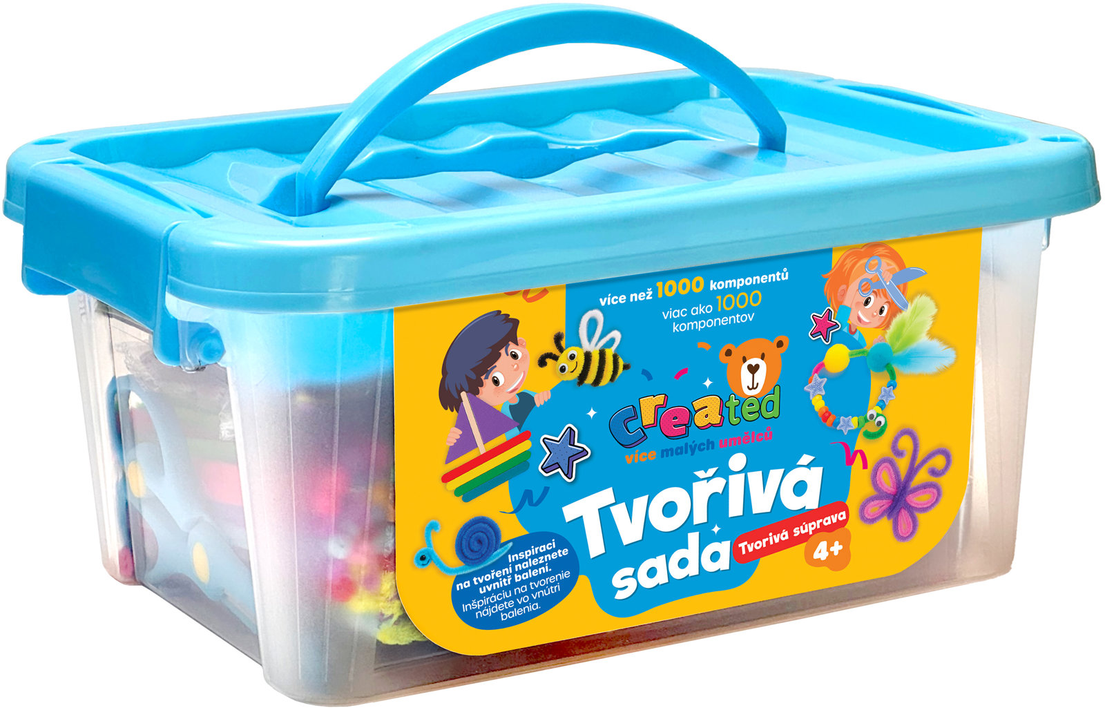 Created Tvorivá sada v plastovom boxe