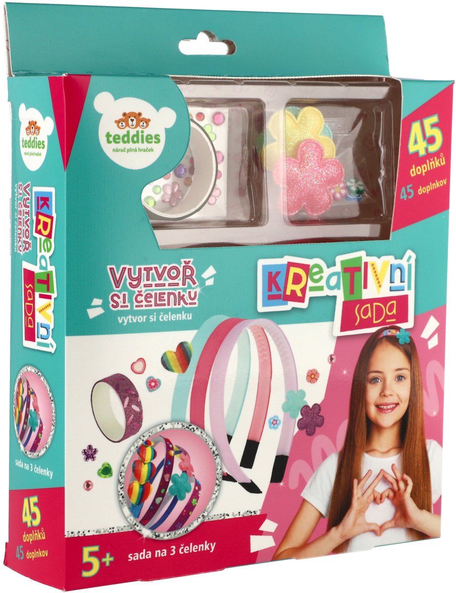 Teddies Vytvor si čelenku