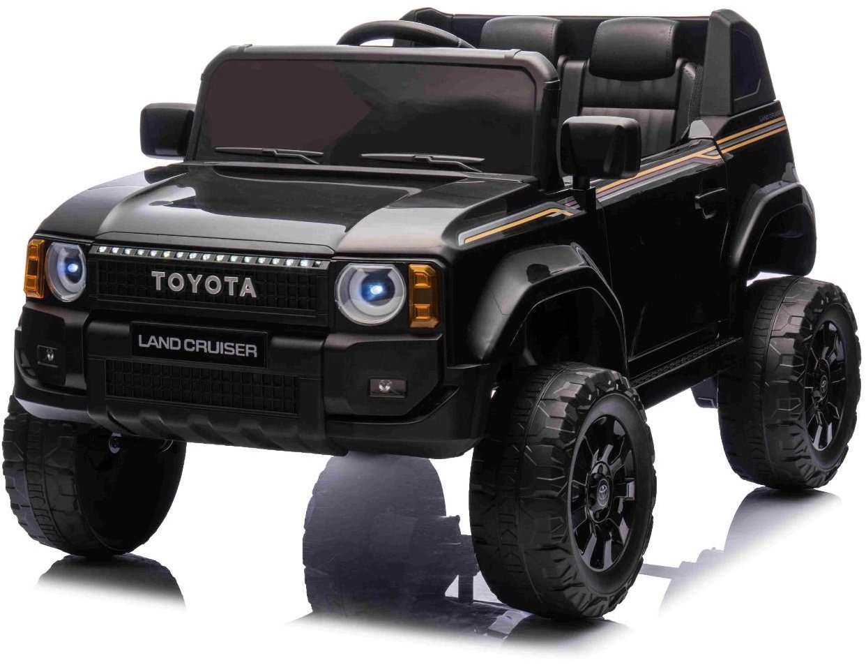 Toyota Landcruiser 12V čierne