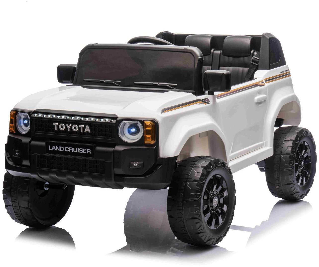 Toyota Landcruiser 12V biele