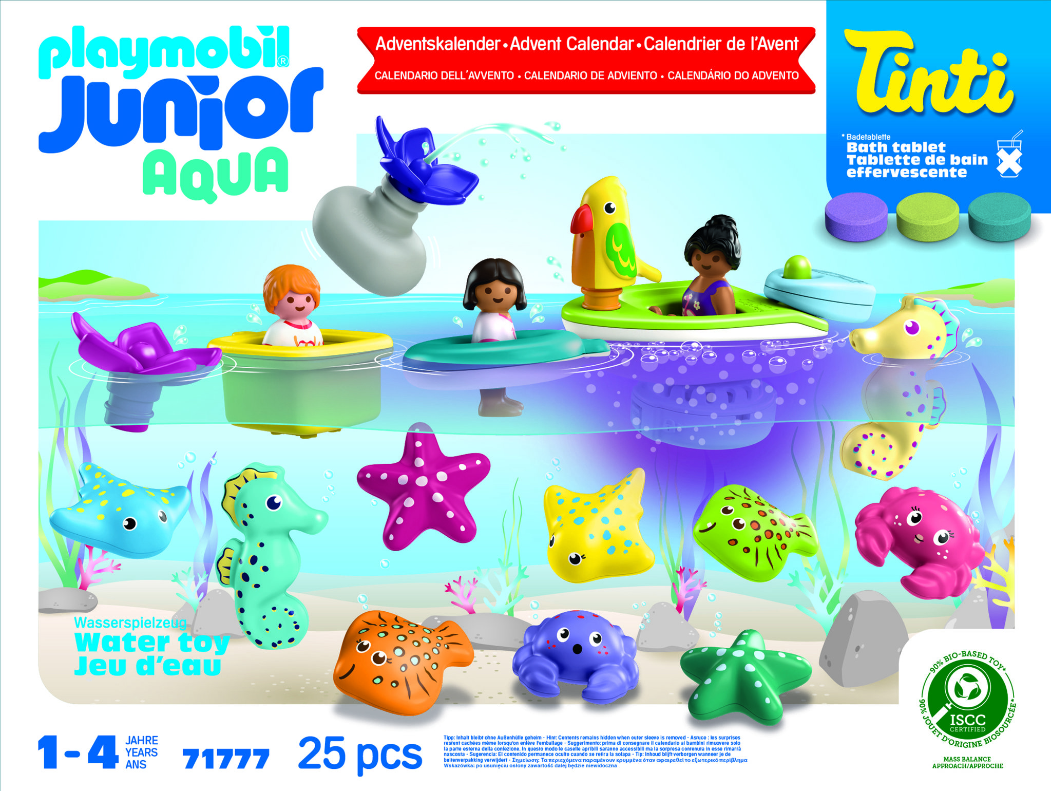 Playmobil 71777 Junior & Tinti: Farebná zábava do vane