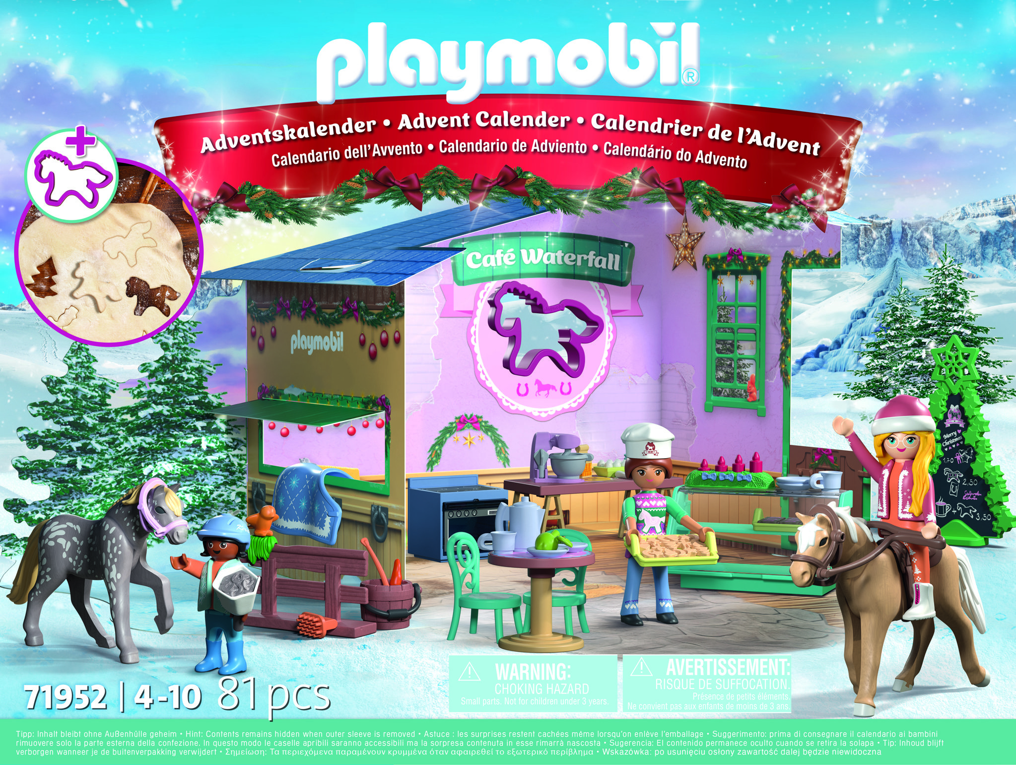 Playmobil 71952 Vianočné pečenie v jazdeckej kaviarni