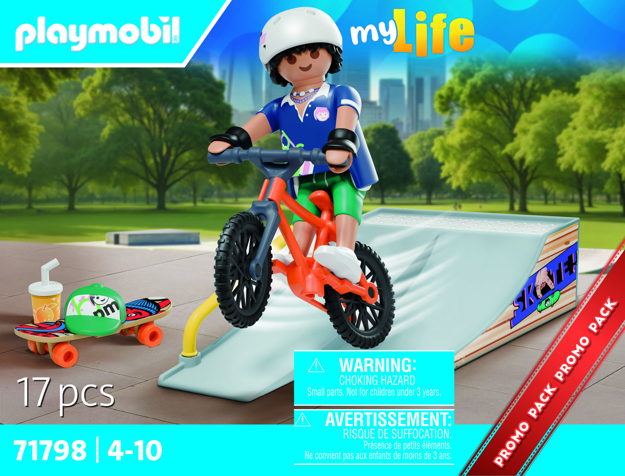 Playmobil 71798 Skateboard s rampou