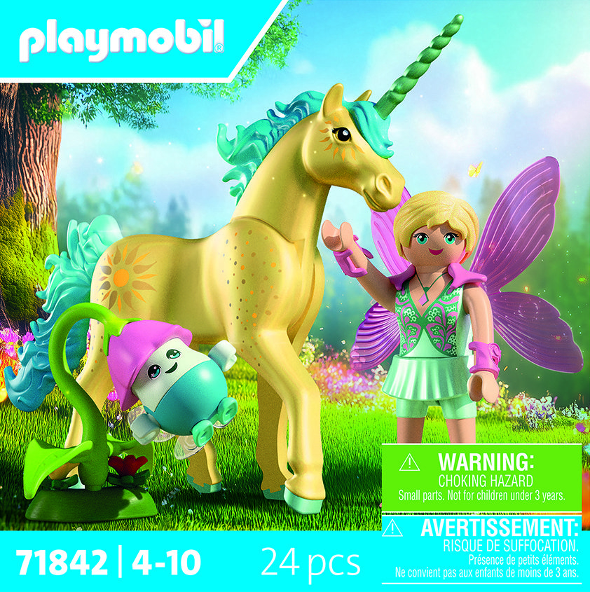 Playmobil 71842 Zberateľský jednorožec Slnečný kvet s vílou