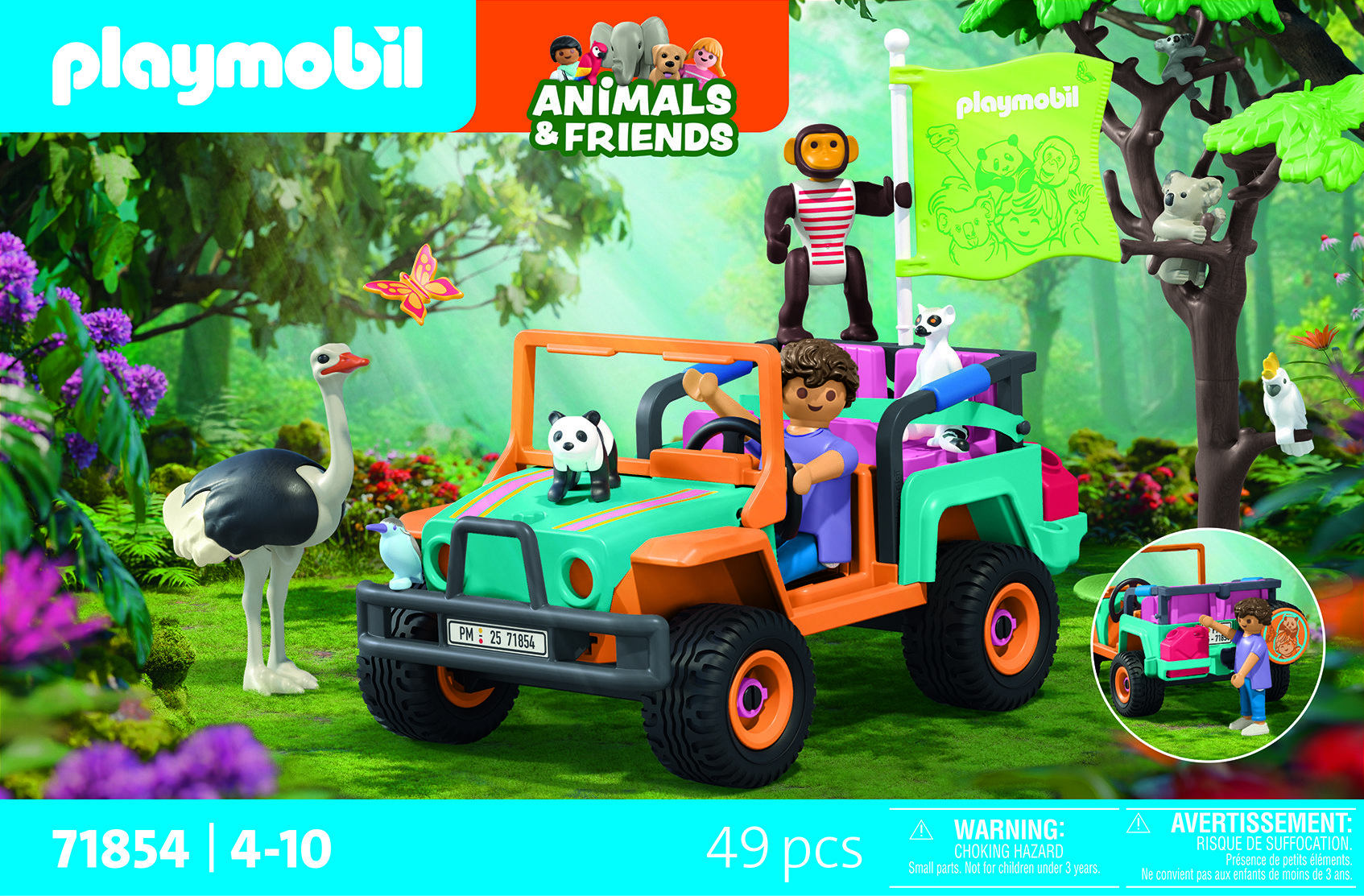 Playmobil 71854 Farebné terénne vozidlo