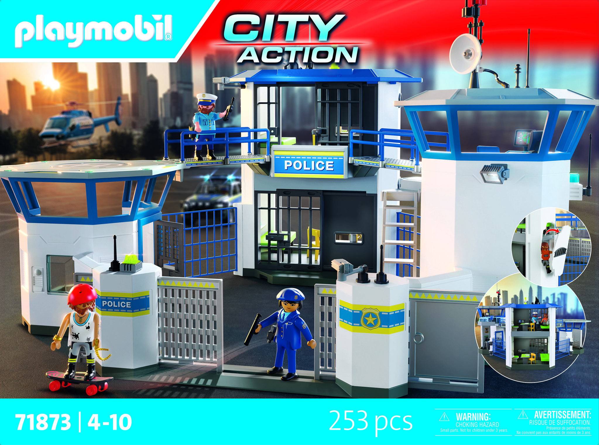 Playmobil 71873 Policajné riadiace stredisko