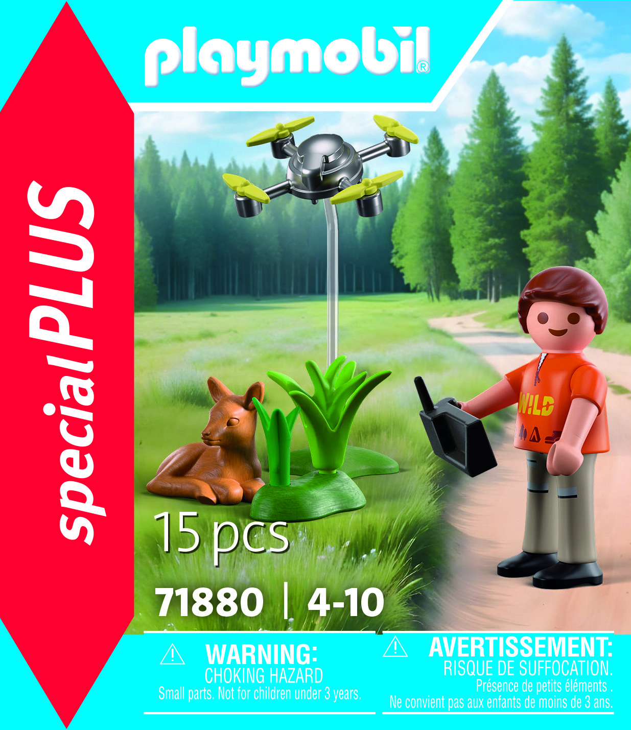 Playmobil 71880 Záchrana jelenčeka pomocou dronu