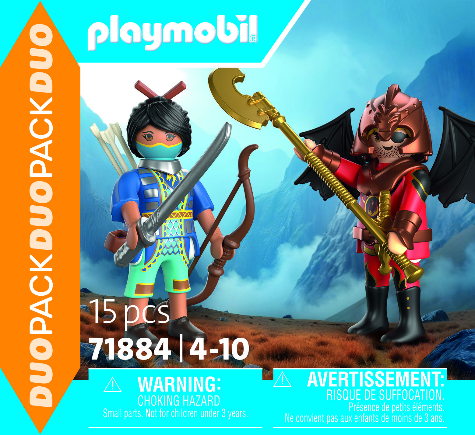 Playmobil 71884 Rytier z Novelmore vs. Burnhamský nájazdník