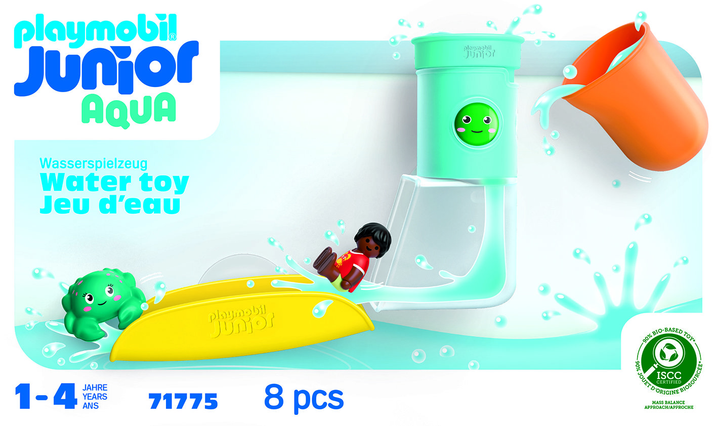 Playmobil 71775 Junior Aqua: Vodná nádrž so šmykľavkou