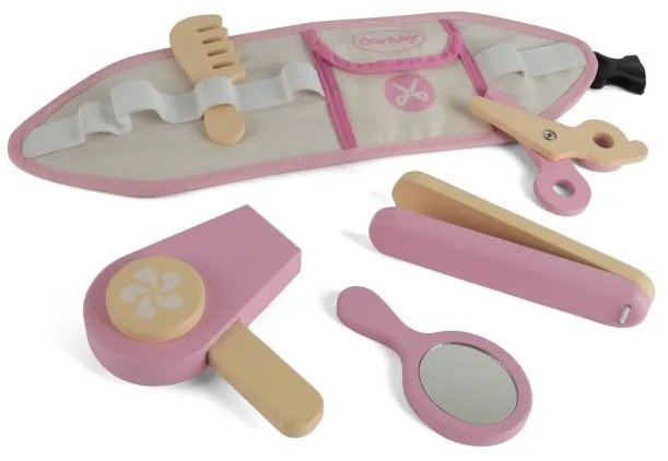 Dantoy Playful Wood drevená kadernícka súprava 6 ks