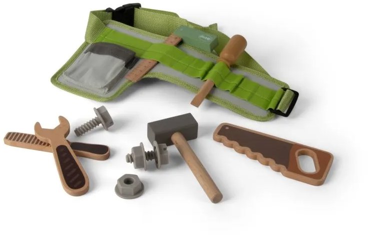 Dantoy Playful Wood opasok s náradím 11 ks