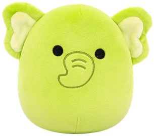 Squishmallows Zelený slon Franky