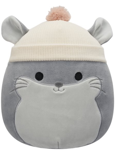 Squishmallows Činčila s čiapkou Camilo