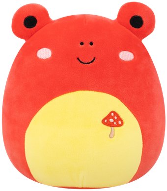 Squishmallows Červená pralesnička Obu