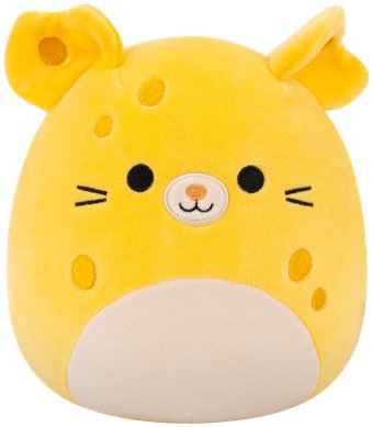 Squishmallows Žltá syrová myška Amelia