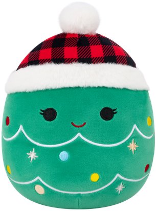 Squishmallows Vianočný stromček Leama
