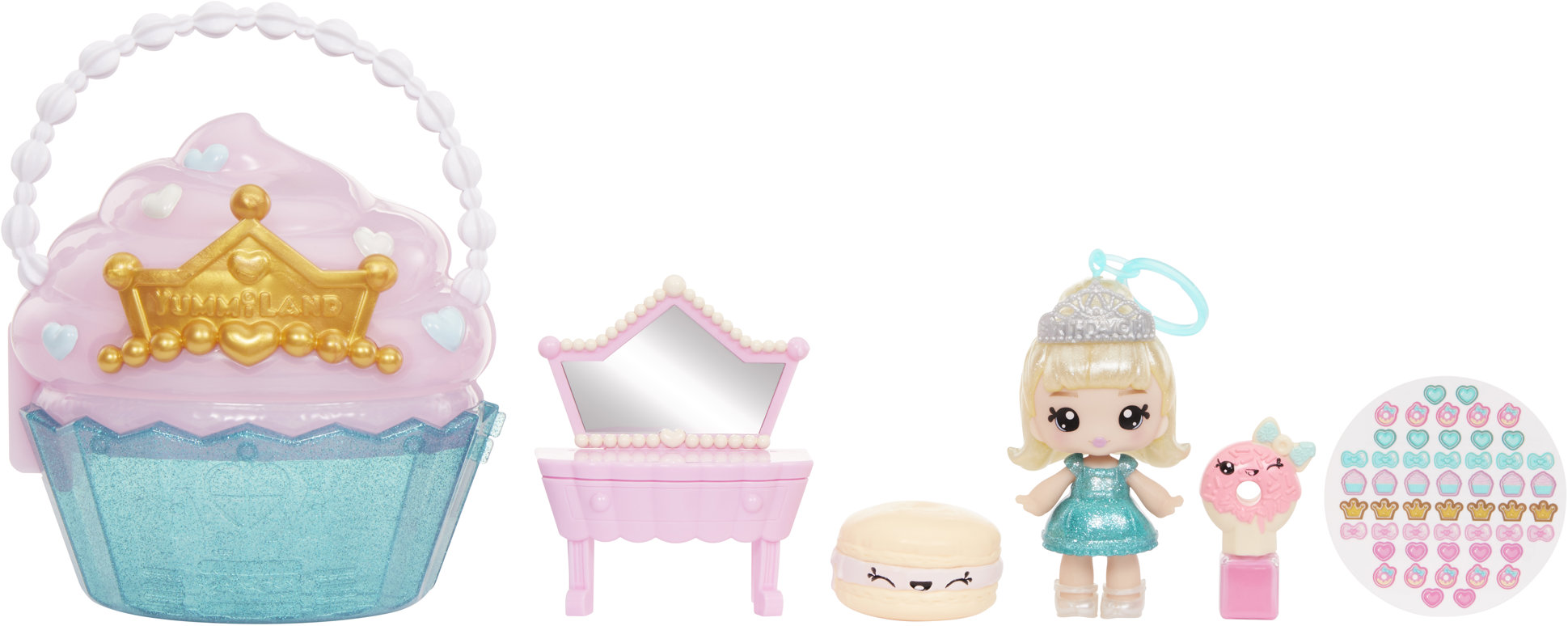 Yummiland Beauty sada s bábikou – Cupcake