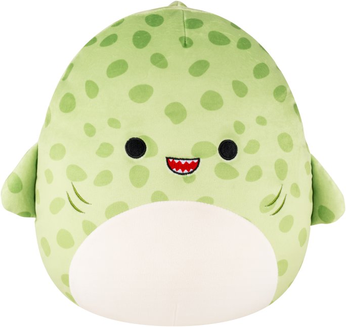 Squishmallows Zelený žralok Enzo