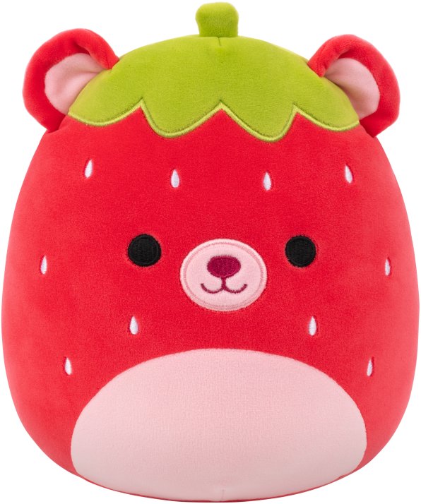Squishmallows Jahodový medveď Romeo
