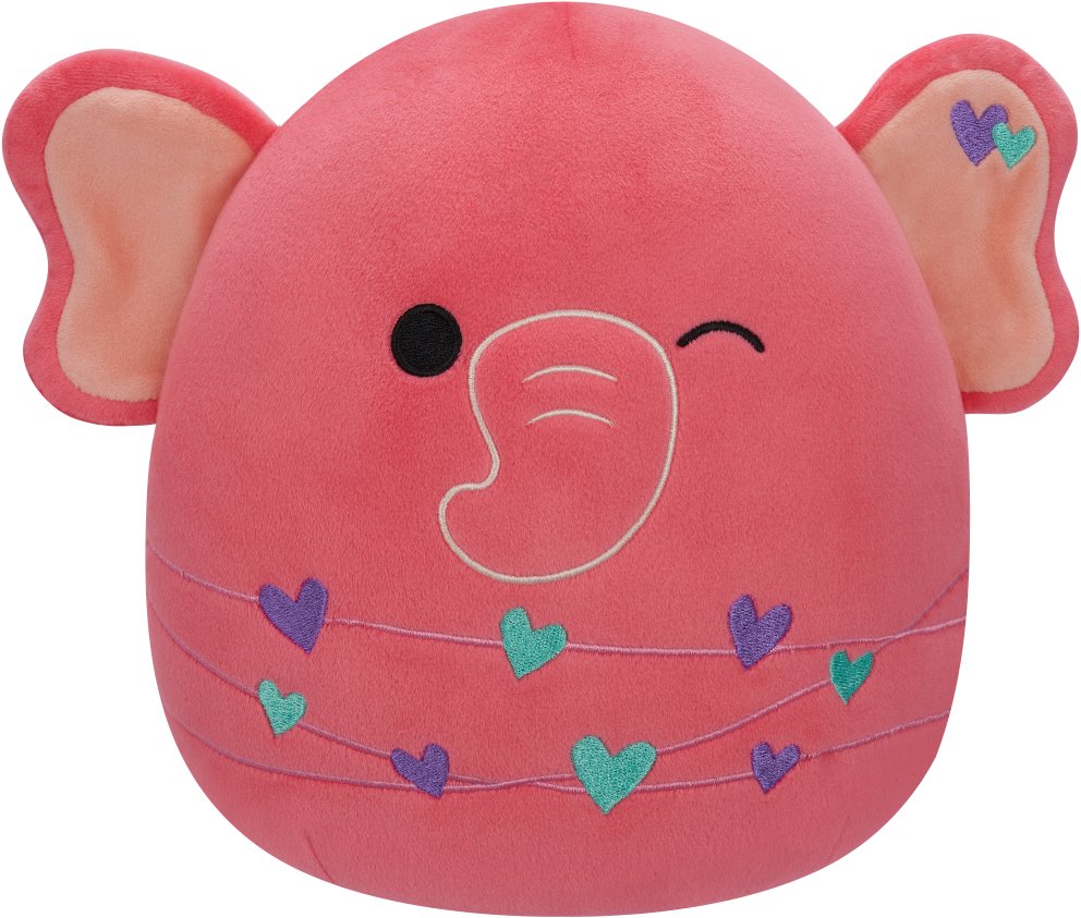 Squishmallows Ružový slon Kyla