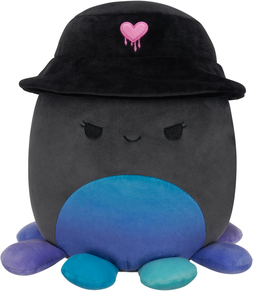 Squishmallows Chobotnica s klobúkom Yoko