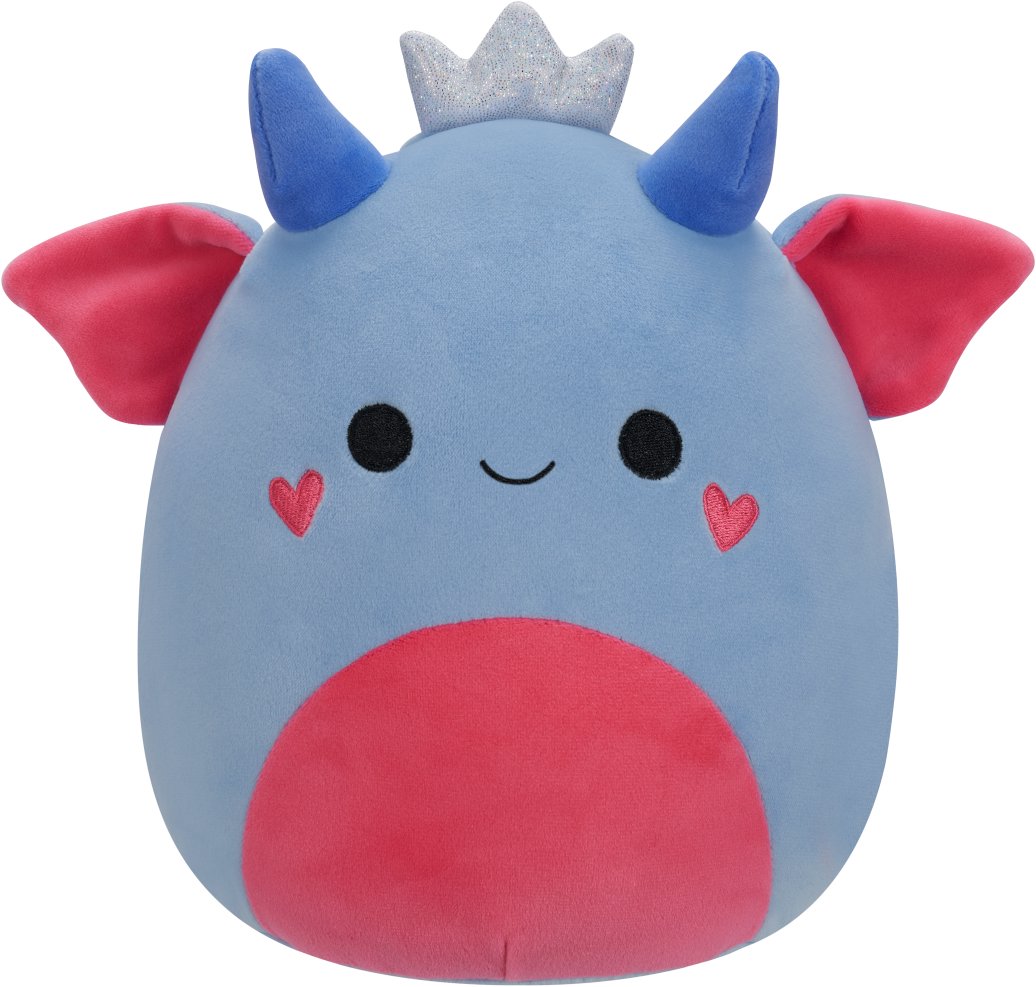 Squishmallows Modroružový goblin King Kin