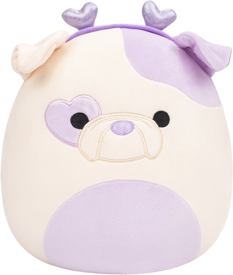 Squishmallows Levanduľový buldog – Danielle