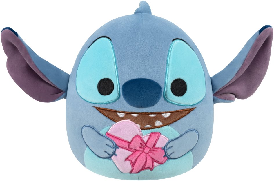 Squishmallows Disney – Stitch so srdiečkom
