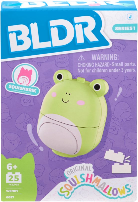 BLDR Squishmallows Žaba Wendy