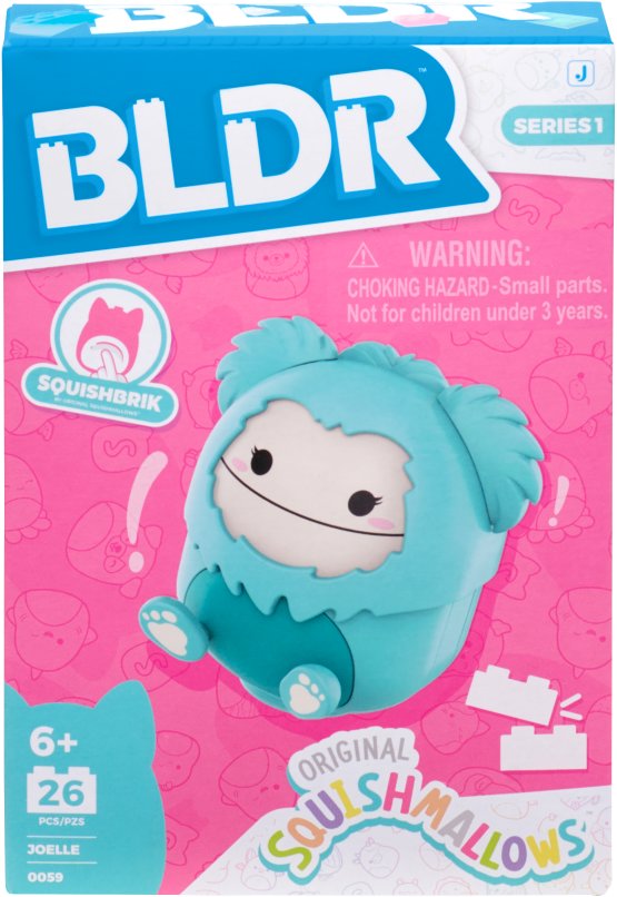 BLDR Squishmallows Bigfoot Joelle
