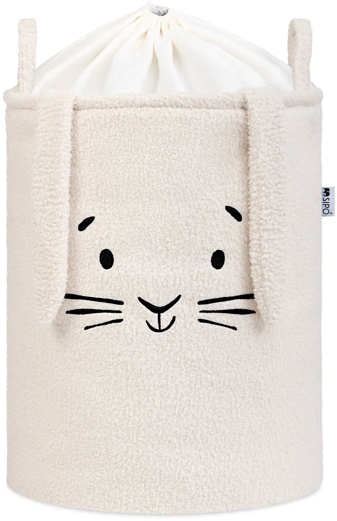 Sipo Kôš Premium Bouclé so šnúrkou 43 l Rabbit Cream