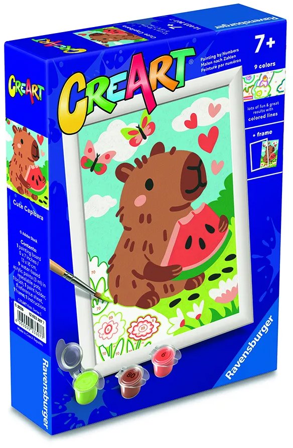 Ravensburger 120233077 CreArt Kapybara