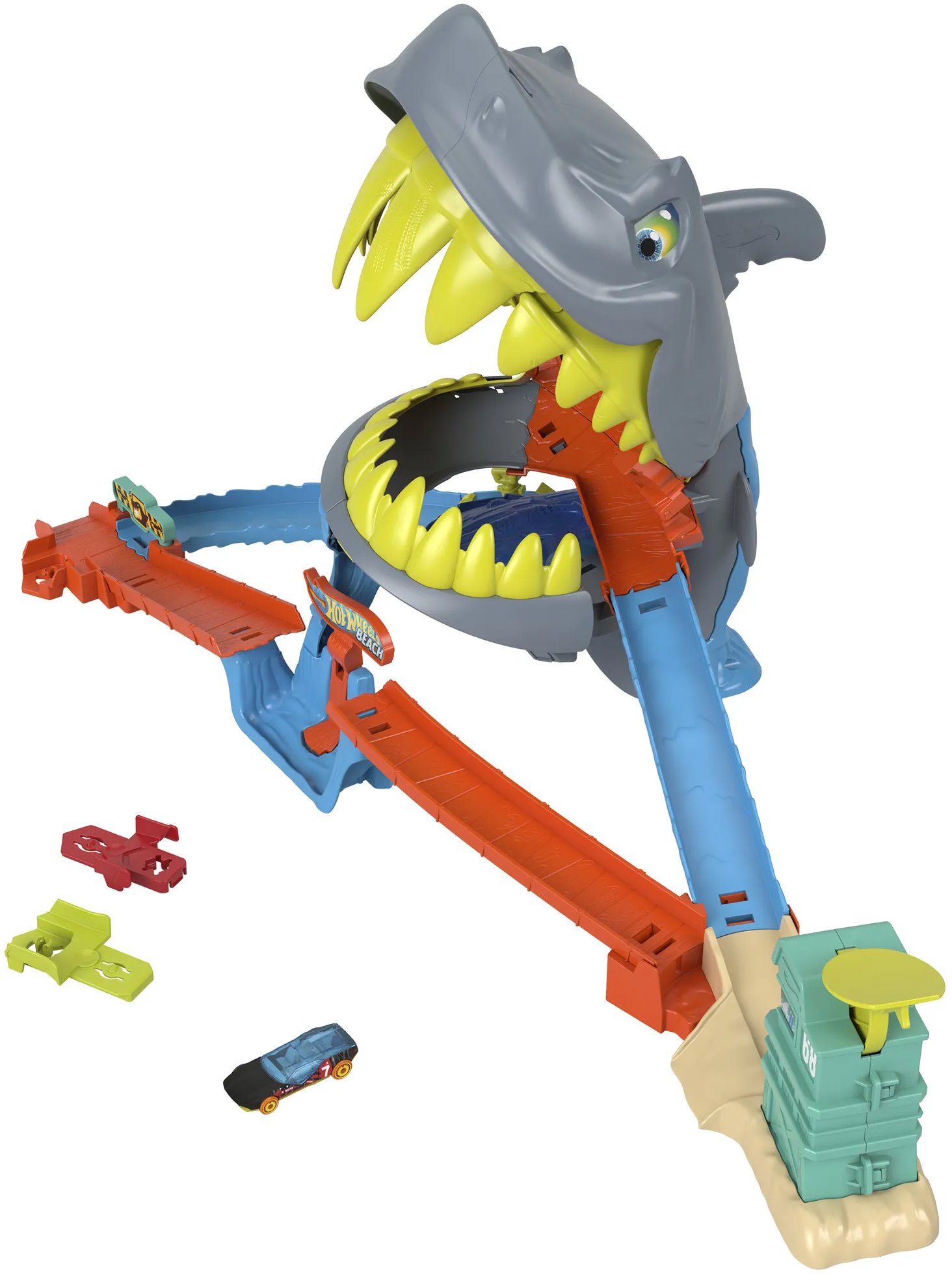 Hot Wheels City Shark Chomp Beach
